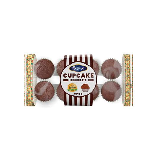 Festive Cupcakes – Chocolate & Vanilla