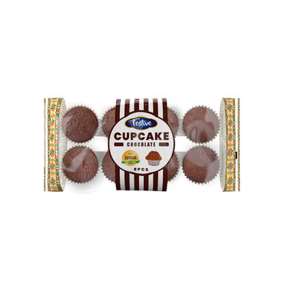 Festive Cupcakes – Chocolate & Vanilla