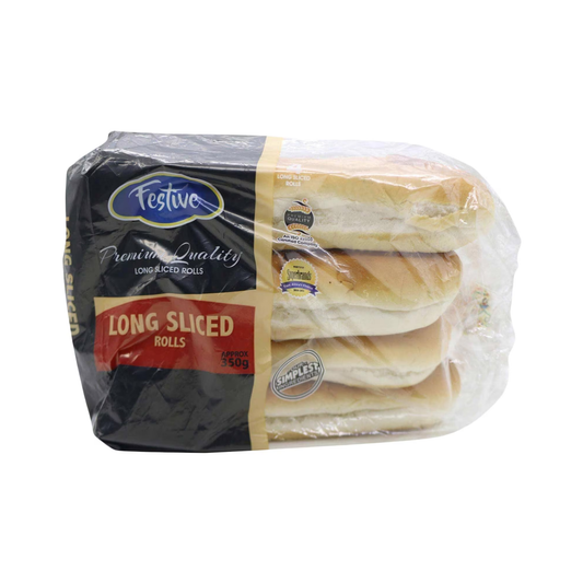 Festive Long Sliced Rolls